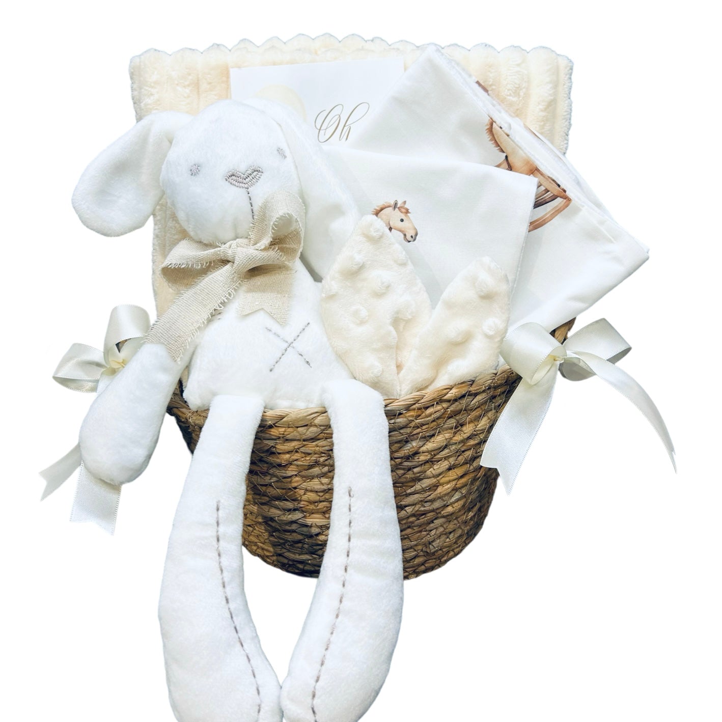 Boho Newborn Gift Basket 85