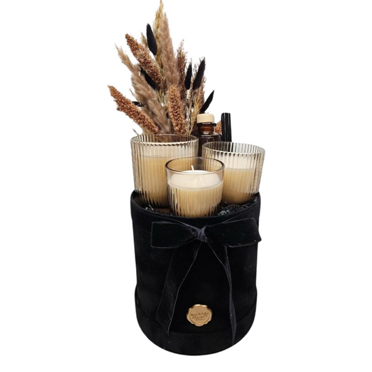 Boho Velvet Luxury Box - Black