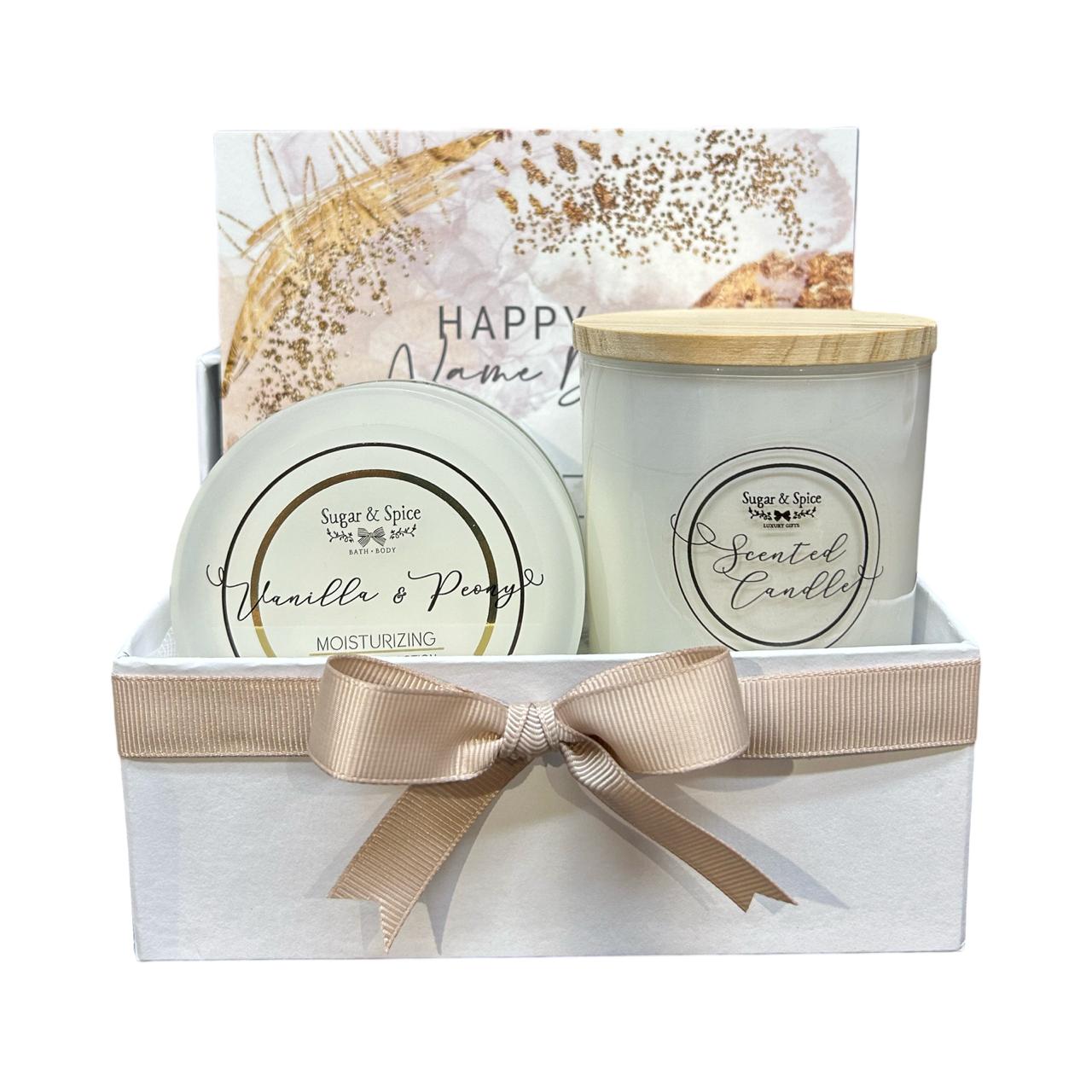 Gift Box 25 - Body Lotion - Scented Candle