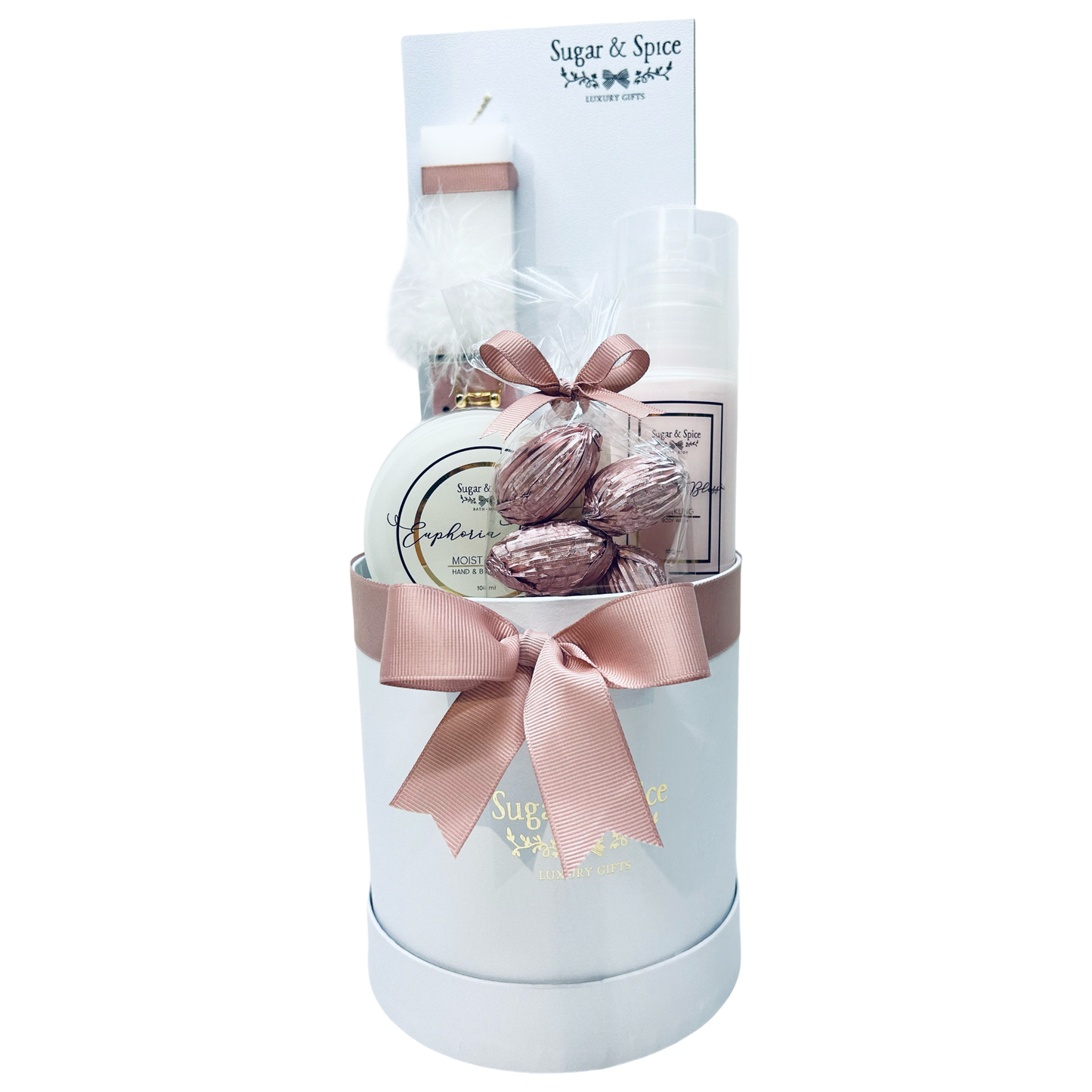 Easter Candle / Round Gift Box